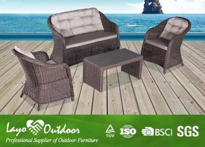 China Professional OEM UV Protect Small Rattan Dining Sets Garden Outdoor Furniture Clearance for sale