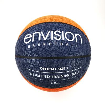 China 5 Pound Indoor 3 Pound Heavy Basketball With Original Factory Logo Design Free Color Weighted Basketball for sale