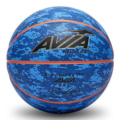 China Indoor Customize Official Game Ball Basketball , Outdoor Camouflage Leather Basketball for sale