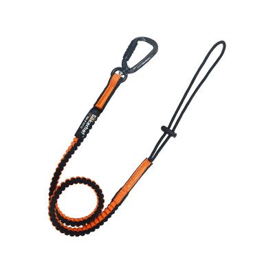 China Polyester Vending Universal Bungee Safety Spring Tool Retractable Lanyard for sale