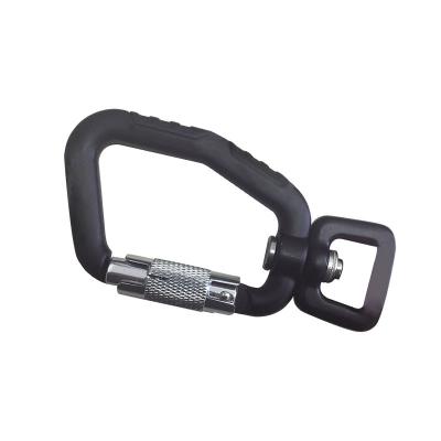 China High Quality Heavy Industry Swivel Aviation Alloy Steel Bungee Carabiner Hook for sale