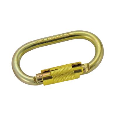 China High Tensile D Shape Steel Self-Locking Hook For Lock Climbing for sale