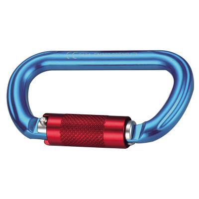 China Heavy Industry Wholesale Aluminum Quick Lock Climbing Carabiner for sale