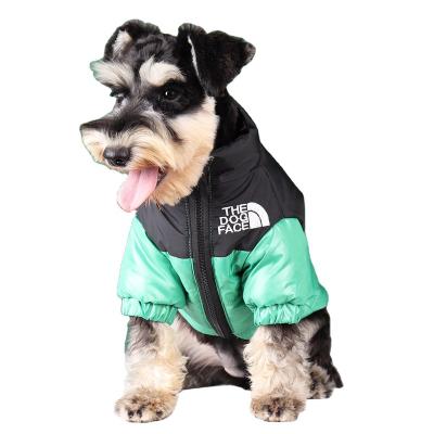 China Sustainable Winter Coats Jacket Pet Apparel Designer Luxury Dog Clothes for sale