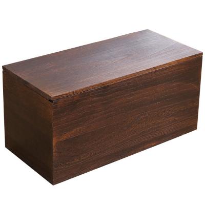 China Custom Durable Pet Casket Solid Wooden Pet Funeral Casket for sale