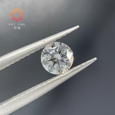 China Jewelry Making Factory Price IGI Certified 0.5-0.6 ct HPHT Diamond Loose Stone Lab Developed F Lab Made Diamond White Color Clarity CVD VS2 for sale