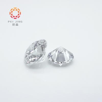 China Jewelry Making Hot Turned Diamond Large Size Loose Synthetic Lab Grown Brilliant Cut 1ct White Color Lab Created Diamonds In China for sale