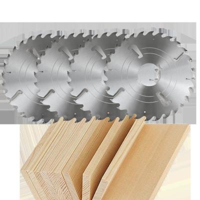 China Edger Wood Material Log Wood Cutting Board Timber Cutting Multi Sawmill Ripping Mill Woodworking Machine CTT Circular Saw Blades With Chrome for sale