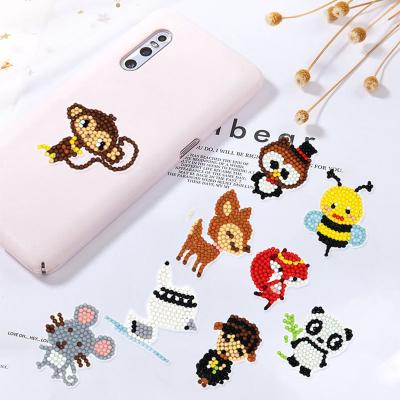 China 5D Diy Cartoon Children's Diamond Painting Full Drill Kids Hand Drawing Diamond Embroidery Stickers for sale