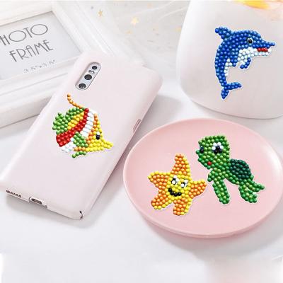 China Popular Cartoon Design DIY Customized 5D Diamond Painting Round Stones Stickers for sale