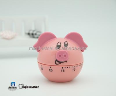 China Viable hot sale kitchen timer pig design for sale