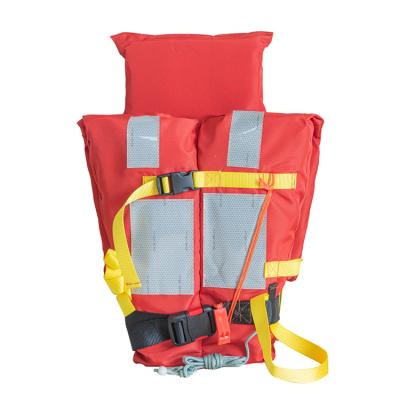 China EPE foam & Double Protective Inflatable Airbag Factory Supplier SOLAS CE Approved Thick EPE Foam Marine Life Jacket for sale