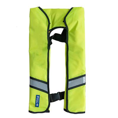 China Oxford Cloth High Buoyancy Life Jacket Manual Life Jacket Float Automatic Inflatable Adult Life Vest For Sale for sale