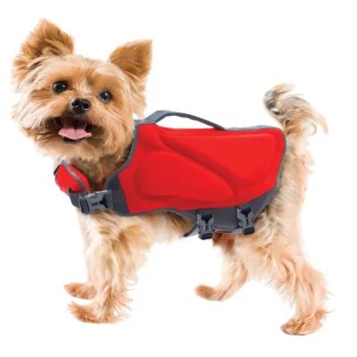 China New Style Dogs Dog Life Vest Neoprene Lifesaving Vest Safety Swimsuit Protect Swimming Clothing For Dogs for sale