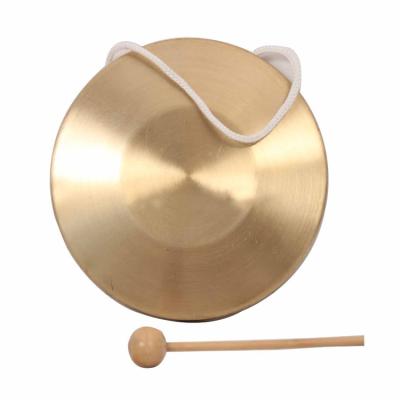 China Marine Brass Gong Factory Supply Traditional Handmade Gong High Quality Copper Gong Polyester For Marine Safety Use for sale