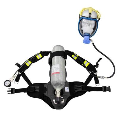 China Carbon Fiber Pressure Use Oxygen Supply Hot Sale SCBA 30Mpa Aerobic Apparatus With 3 Liter Cylinder For Sale for sale