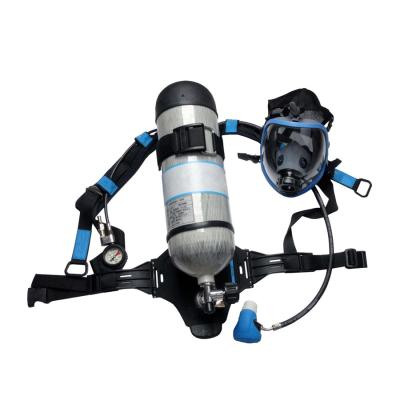 China Oxygen Supply High Quality Carbon Composite Fiber SCBA 6.8L Breathing Apparatus For Sale for sale