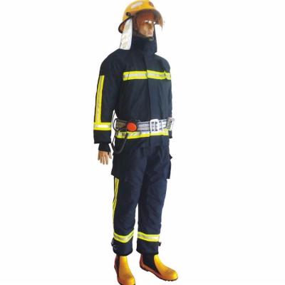 China High Quality Flame Retardant Fire Fighting Suit Waterproof Firefighters Suit for sale