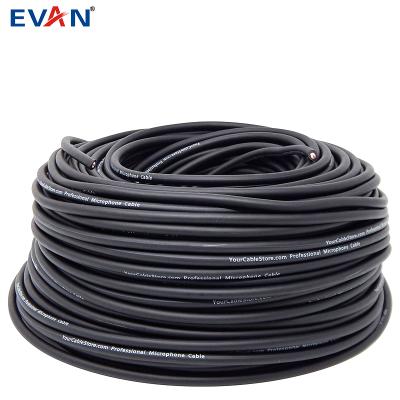 China Cheap and Low Noise Black Audio Wire and Power Cable Microphone Cable XLR Speaker Manufacturer for sale