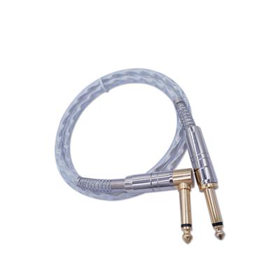 China COMPUTER Audience 6.5 to Audience 90 Degree Directly with Curved Headphone Mobile Phone Connected to Car Speaker Cable 6.35 Sound Car Audio Cable for sale