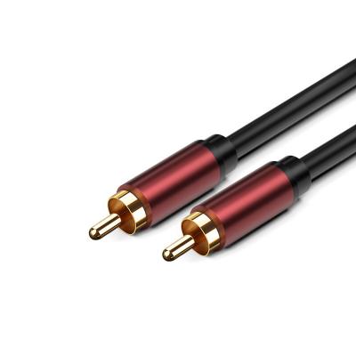 China 2021 Hot Sale Environmentally Friendly Lotus DVD TV RCA Cable Power Amplifier Coaxial Audio Cable for sale