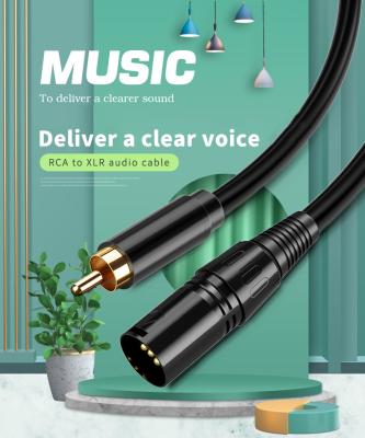 China OEM & ODM Environmentally Friendly RCA Male Cable Connector Microphone XLR Cable Audio Controlled for sale