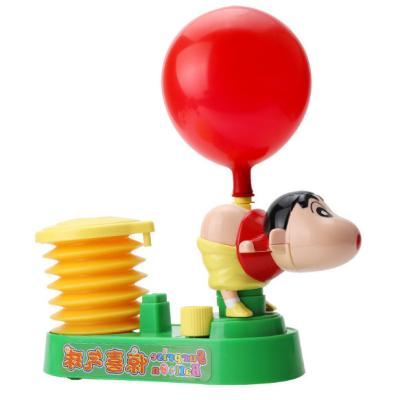 China RC Hobby Pencil Shin-Chan Balloon Car Toy Tricky Fart Can Pilot Balloon Toy for sale