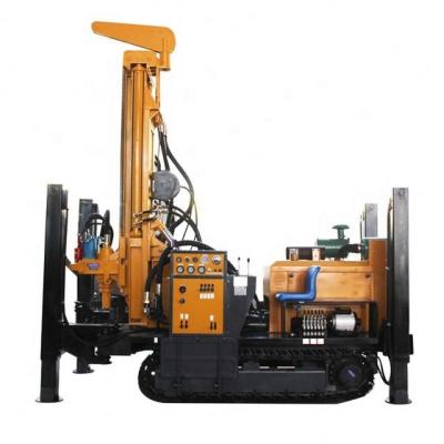 China Factory 350 Meters Belt Depth Mini Track Drill Steel Underground Drilling Rig Water Well Rig Price In Dubai for sale