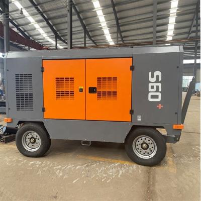 China Factory price 18bar 162kw 217hp lubricated portable type S60 air-compressor parts screw air compressor for sale