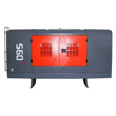 China Lubricated High Efficiency 18bar Working Pressure S60 Stationary Screw Air Compressor For Water Well Drilling for sale