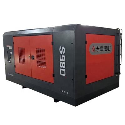 China Lubricated One Year Warranty Compression Type S98D 24bar Rotary Screw Air Compressor Two Stage Compressors for sale