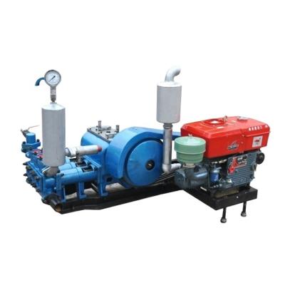 China Water Well Borehole Drilling BW150 Horizontal Three Cylinder Reciprocating Single Acting Piston Pumps Mud Pumps For Sale for sale