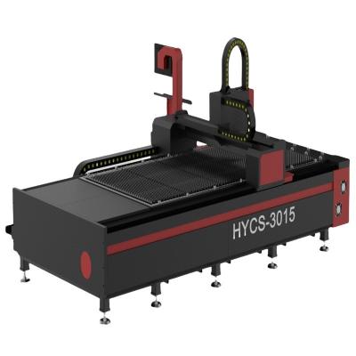 China Single Table Fiber Laser Cutting Machine for Sheet Metal 3015 1000W 1500W 2000W 3000W for sale