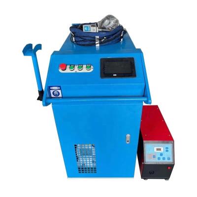 China Stainless Steel Welding Made Easy with LAPPING C Guidrail 4 In 1 Laser Welding Machine for sale