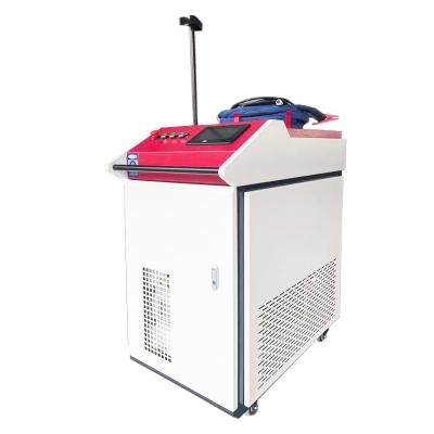 China Mini Portable Laser Marker for Printing Shops 1000W 1500W Auto Laser Cleaning Machine for sale