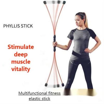 China Liss Fitness Rod Fat Weight Loss Flexi Weight Loss Elastic Swing Stick Muscle Vibration Bar Elastic Burning Rod Weight Loss Training for sale