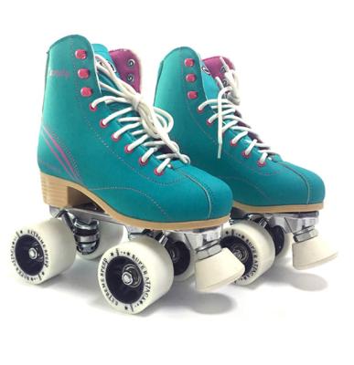 China Rubber Roller Skates 2020 New Pro Quad Roller Skates For Kid Pinkish Skate Shoes With Flashing PP PVC WHEEL for sale