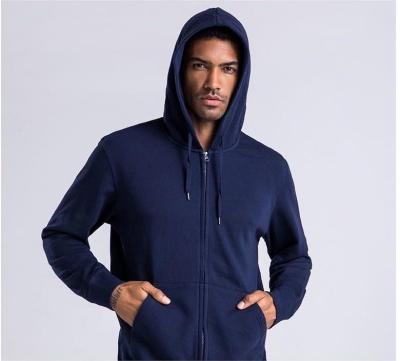 China Breathable Unisex Sweater Long Sleeve Full-Zip Hoodie Jacket for sale