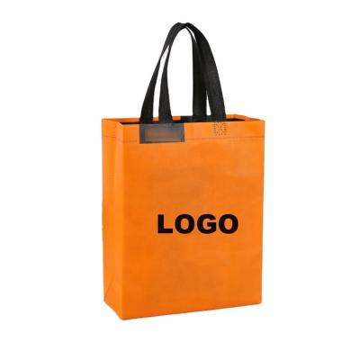 China Customized Logo Design Eco - Friendly Shopping Mall Personalized Nonwoven Clothing Bags for sale