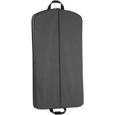 China Recyclable Breathable Garment Bag Travel Suit Covers Foldable Handles Carrier Bag for sale