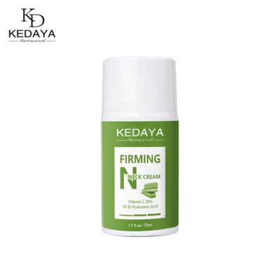 China Skin Revitalizer Kedaya Private Label OEM 50ml Anti-Wrinkle Reduce Fine Lines Body Firming Neck Cream for sale