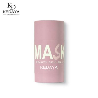 China Moisturizer Kedaya Logo Oem Private Label Organic Custom Moisturizing and Moisturizing Deep Cleansing Pink Clay Mask Purifying Face Stick for sale