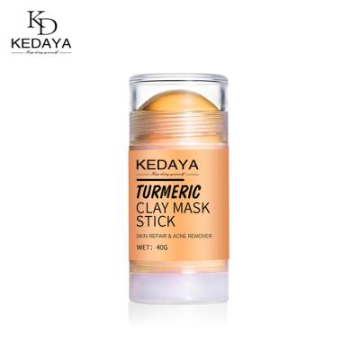 China Kedaya Private Label Moisturizer Organic Moisturizer Organic Moisturizing Skin Repair Clearing Skin Repair Acne Remover Facial Settling Clay Mask Stick Turmeric for sale