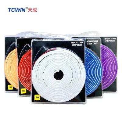 China Gradient/Chase/Running/Running Horse Silicone Tube 6*12mm Tube Etc Thick Non-Waterproof IP68 SMD2835 360 Pendant led strip neon for sale