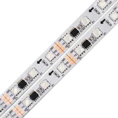 China Decoration Light Led Strips RGBIC 2835 Waterproof Smart Light 5m 10m 30/60 LED 12v IP65 Light Color Changing For Bedroom Home Outdoor Decoration for sale