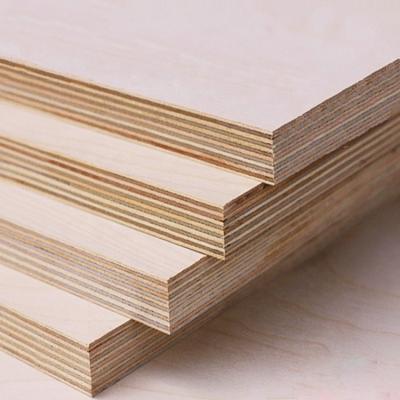 China Factory Price Contemporary Birch Waterproof 3mm~18mm Laminated Birch Plywood Wood Sheet For Furniture for sale