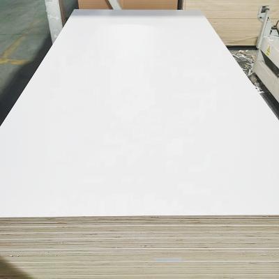 China Best Price Good Quality Modern Glossy White Melamine Plywood For Furniture And Sideboards for sale