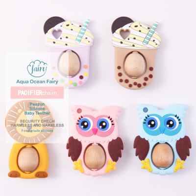 China Eco-friendly Cartoon Shape Silicone Baby Manufacturer China Chewable Teethers Teethers for sale