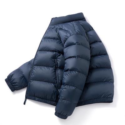 China Waterproof 2022 New Arrivals Fashion White Duck Down Unisex Padded Puffer Coats Winter Jacket Outfits In Stock for sale