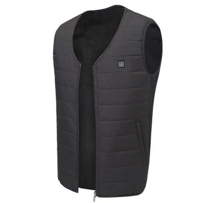 China Waterproof Men's Waterproof Vests Stripper Vests V-Neck Heating Fleece Heated Vest for sale